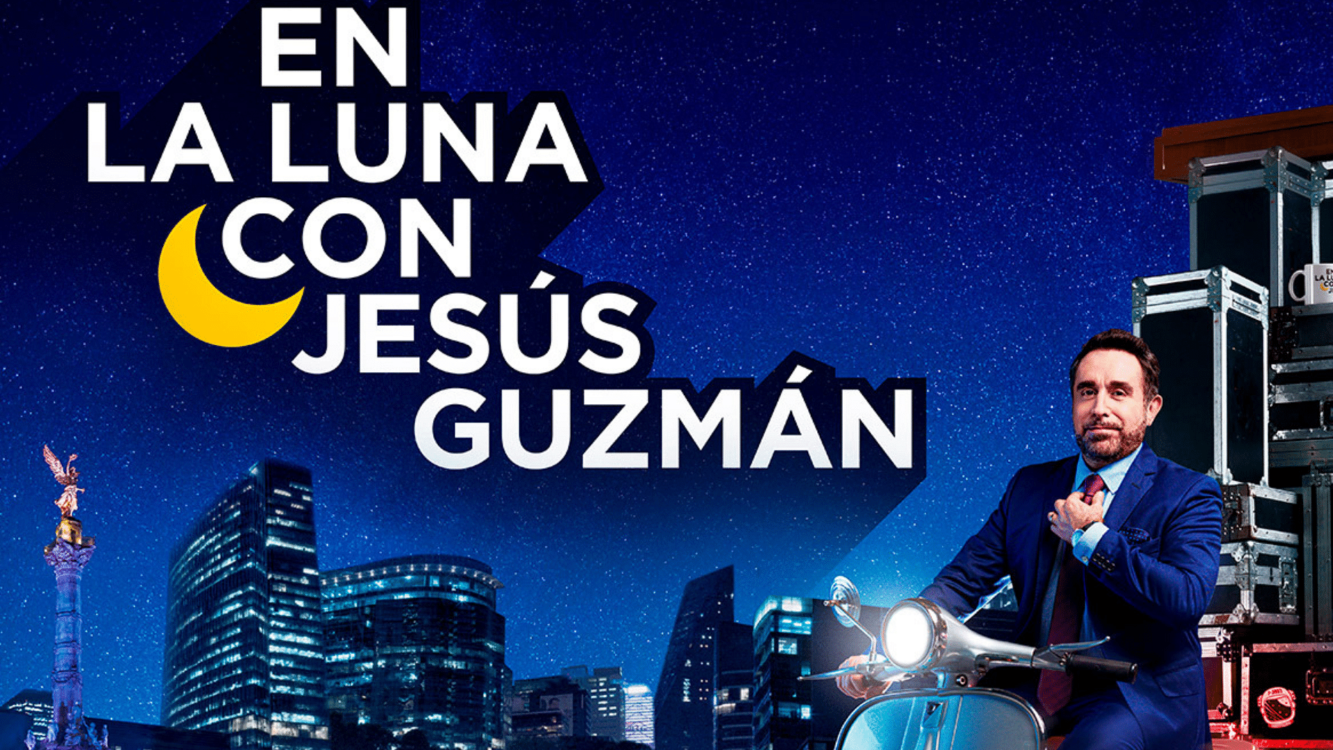 En la luna con Jesús Guzmán
