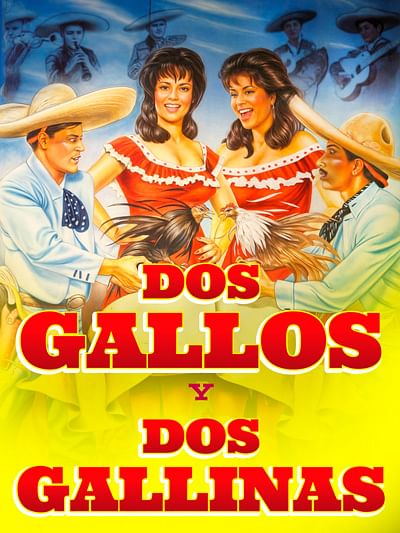 Dos gallos y dos gallinas